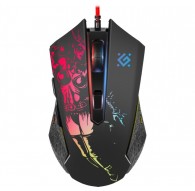 Gaming, optic, wired mouse DEFENDER GM-933 SIN'SISTER 7200dpi 6P RGB