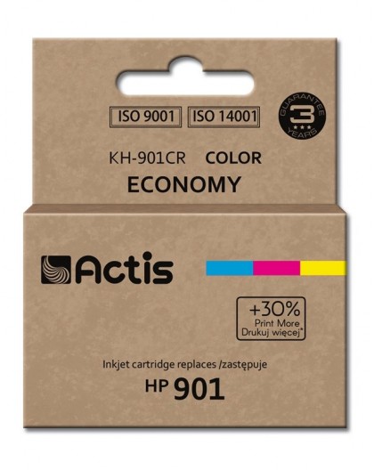 Actis KH-901CR tindipakett HP printer HP 901XL CC656AE asendusstandardi 18 ml värviline