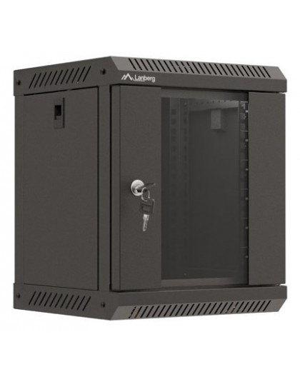 Шкаф-стойка Lanberg WF11-3306-10B настенный 6U черный
