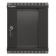 Lanberg WF11-3306-10B rack cabinet 6U Wall mounted rack Black