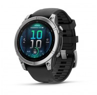 Garmin Fenix E 3.3 cm (1.3") AMOLED 47 mm Digital 416 × 416 pixels Touchscreen Stainless steel Wi-Fi GPS (satellite)