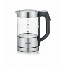 Severin WK 3458 electric kettle 0.5 L 1100 W Black, Transparent