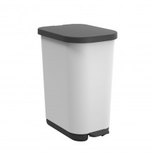 ROTHO Ribo White - pedal bin – 35l