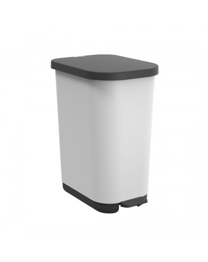 ROTHO Ribo White - pedal bin – 35l