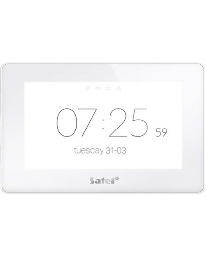 SATEL KEYPAD WITH TOUCH SCREEN 7 INCH INT-TSH2-W (WHITE)
