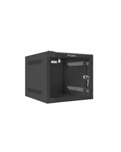 LANBERG 10" WALL-MOUNTED RACK CABINET 4U (280X310, BLACK)
