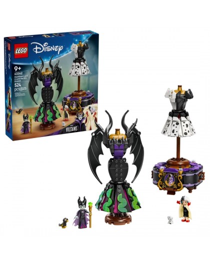 LEGO DISNEY 43262 Maleficent's and Cruella de Vil's Dresse