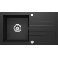 1-bowl granite sink with drainer