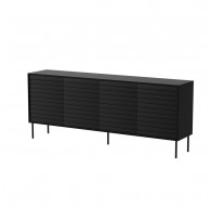 Cama 4D CORTINA chest of drawers 200x40x81 black