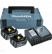 MAKITA POWER SUPPLY KIT 18V 2x5,0Ah (BL1850Bx2+DC18RC) MAKPAC