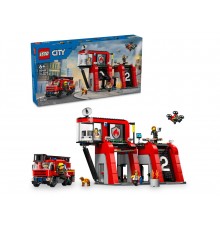 LEGO CITY 60414 FIRE STATION WITH FIRE TRUCK