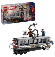 LEGO MARVEL 76321 Spider-Man vs. Doc Ock Subway Train Scene