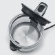 Severin WK 3420 electric kettle 1.7 L 2200 W Black, Stainless steel, Transparent