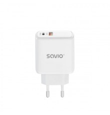 SAVIO LA-06 USB Type A & Type C Quick Charge Power Delivery 3.0 Indoor