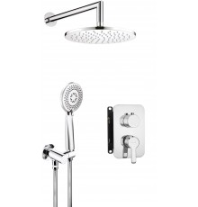 Concealed shower set with mixer BOX