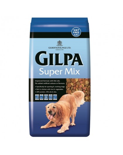 GILPA Супер Микс - сухой корм для собак - 15 кг