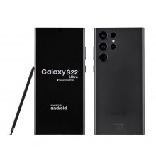 Samsung Galaxy S22 Ultra SM-S908B 17.3 cm (6.8") Dual SIM Android 12 5G USB Type-C 8 GB 128 GB 5000 mAh Black Remade / Refurbish