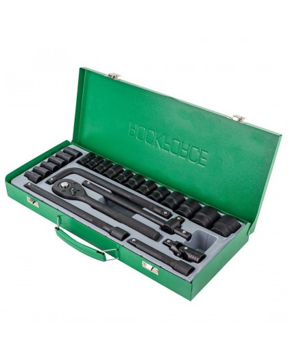 SET OF SOCKETS AND ADAPTERS 24PCS