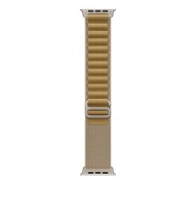 Apple 49mm Tan Alpine Loop - Small - Natural Titanium Finish