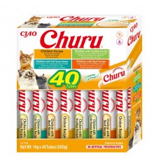 INABA Churu Variety box Chicken - cat treats - 40 x 14g