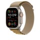 Apple 49mm Tan Alpine Loop - Small - Natural Titanium Finish