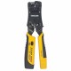 Intellinet Universal Modular Plug Crimping Tool and Cable Tester, 2-in-1 Crimper and Cable Tester: Cuts, Strips, Terminates and 