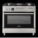 Gas-electric Cooker Ravanson KWGE-K90 Cheff Modern (silver)