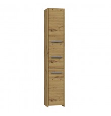 Topeshop S33 ARTISAN bathroom storage cabinet Oak