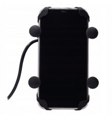 MOTORBIKE PHONE HOLDER FREEDCONN MC7C + BM2R HEAD TUBE ATTACHMENT