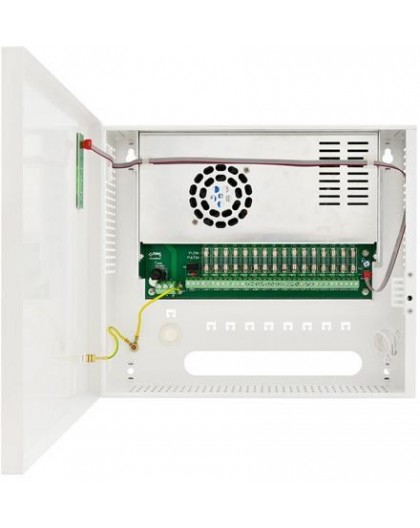 SWITCHED-MODE POWER SUPPLY STABILIZED FOR 16 HD CAMERAS Pulsar HPSDC-12V16X1A 12V/15A/16×1A/TOPIC