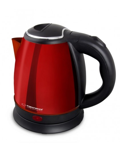 Esperanza EKK128R electric kettle Parana 1 L Black,Red 1350 W