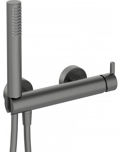 Shower faucet with shower set