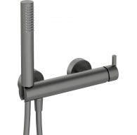 Shower faucet with shower set