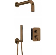 Concealed shower set
