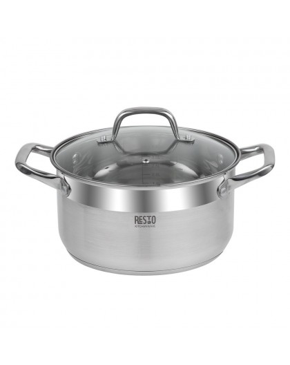 Resto Kitchenware Libra 4.6 L Round Stainless steel