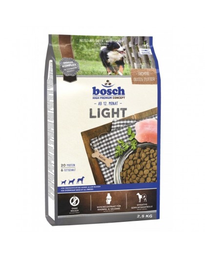 BOSCH Light - dry dog food - 2,5 kg