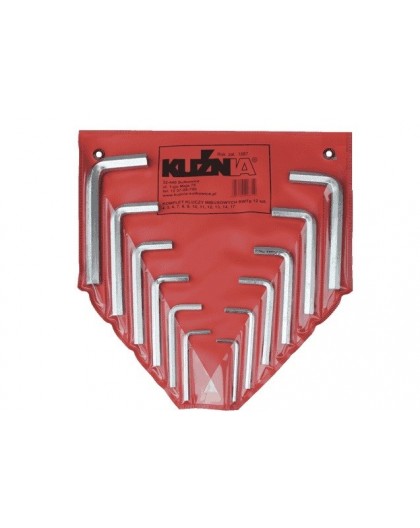 Set of 12 Allen keys