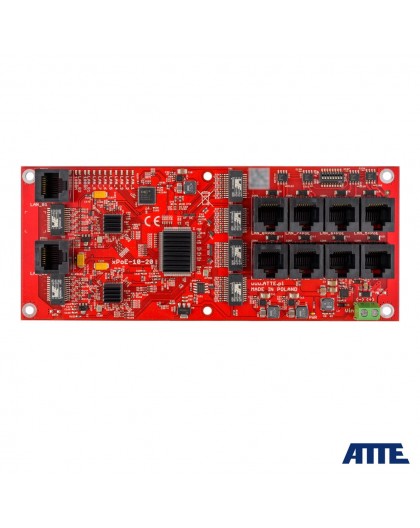 xPoE-10-20A-OF 10-PORT POE SWITCH ATTE