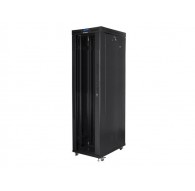 Шкаф-стойка Lanberg FF01-8047-12BL 47U Напольный черный