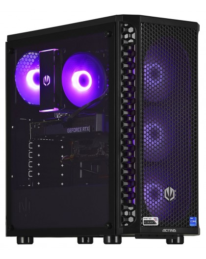 Actina 5901443421108 PC Intel® Core™ i5 i5-12400F 16 GB DDR4-SDRAM 1 TB SSD NVIDIA GeForce RTX 5060 Midi Tower Black