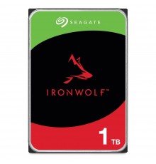 Seagate IronWolf internal hard drive 1 TB 256 MB 3.5" Serial ATA III (ST1000VN008)