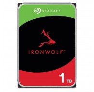 Seagate IronWolf internal hard drive 1 TB 256 MB 3.5" Serial ATA III (ST1000VN008)