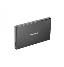 NATEC RHINO GO enclosure USB 3.0 for 2.5'' SATA HDD/SSD, black Aluminum
