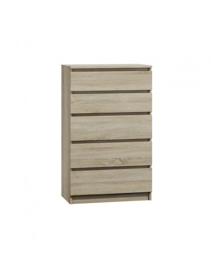 Topeshop M5 SONOMA chest of drawers