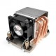 Dynatron N11 Processor Heatsink/Radiator 6 cm Multicolour 1 pc(s)