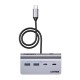 UNITEK ALUMINIUM USB-C HUB 2X USB-A 2X USB-C 5GBPS
