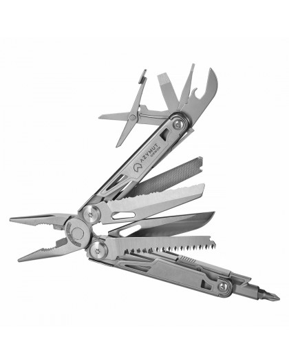 Multitool AZYMUT Giewon - 14 tools + belt pouch (H2038)