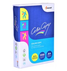Paper copier office Mondi Color Copy 8687A20 (A4 200g/m2 250 sheets white paper satin)