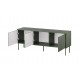 Cama RTV 3D TRESSE cabinet 150x40x55 matte green