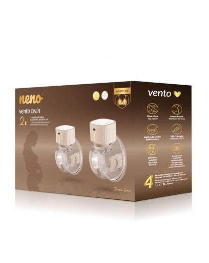 VENTO TWIN Three-Phase, Cordless Electronic Breast Pump